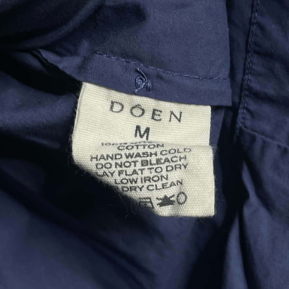 Doen Hickory Ruffled Embroidered Organic Cotton-Poplin Blouse - Picture 6 of 6